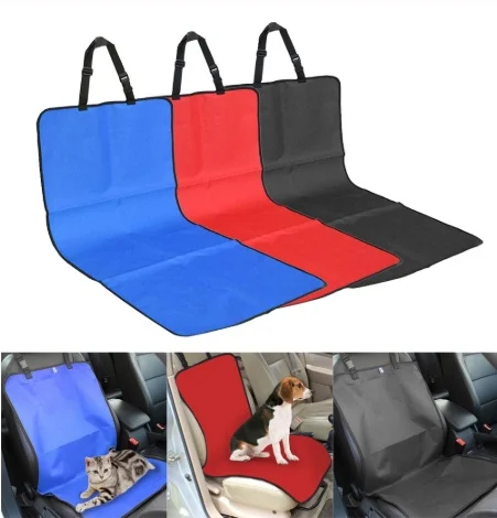 Waterproof Dog Car Seat Cover, Oxford Fabric Single Seat Protector for Pets