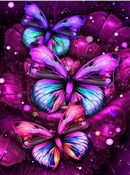 Butterfly Diamond Painting Kit - view 8