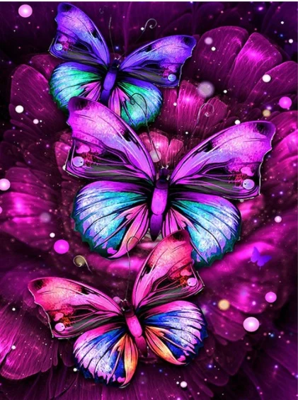 Butterfly Diamond Painting Kit - view 8