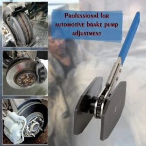 Brake Caliper Piston Compressor with Ratchet, Disc Brake Pad Spreader Tool