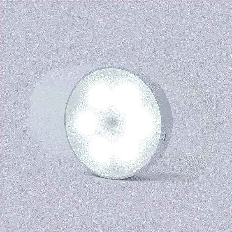 Rechargeable Motion Sensor Puck Lights, Wireless LED Night Light for Closet, Cabinet and Stairs - Image 2