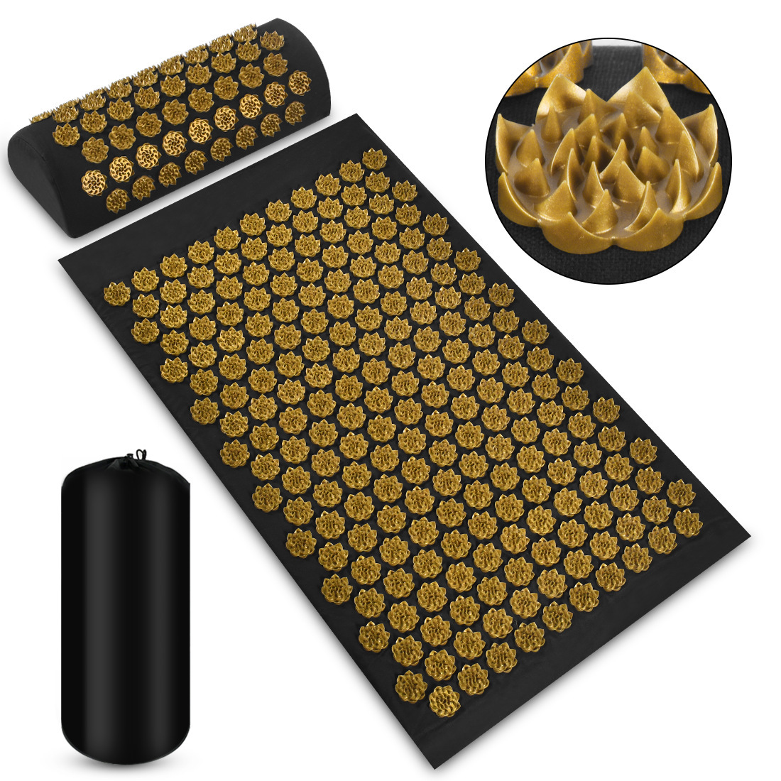 Acupressure Mat and Pillow Set - Image 3