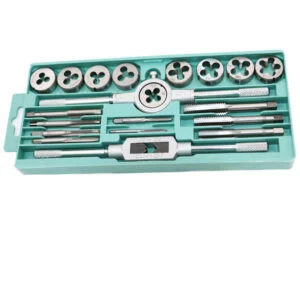 20-Piece Metric Tap and Die Set with Wrenches and Storage Case, M3 to M12