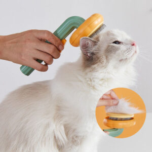 Self-Cleaning Slicker Brush for Dogs and Cats
