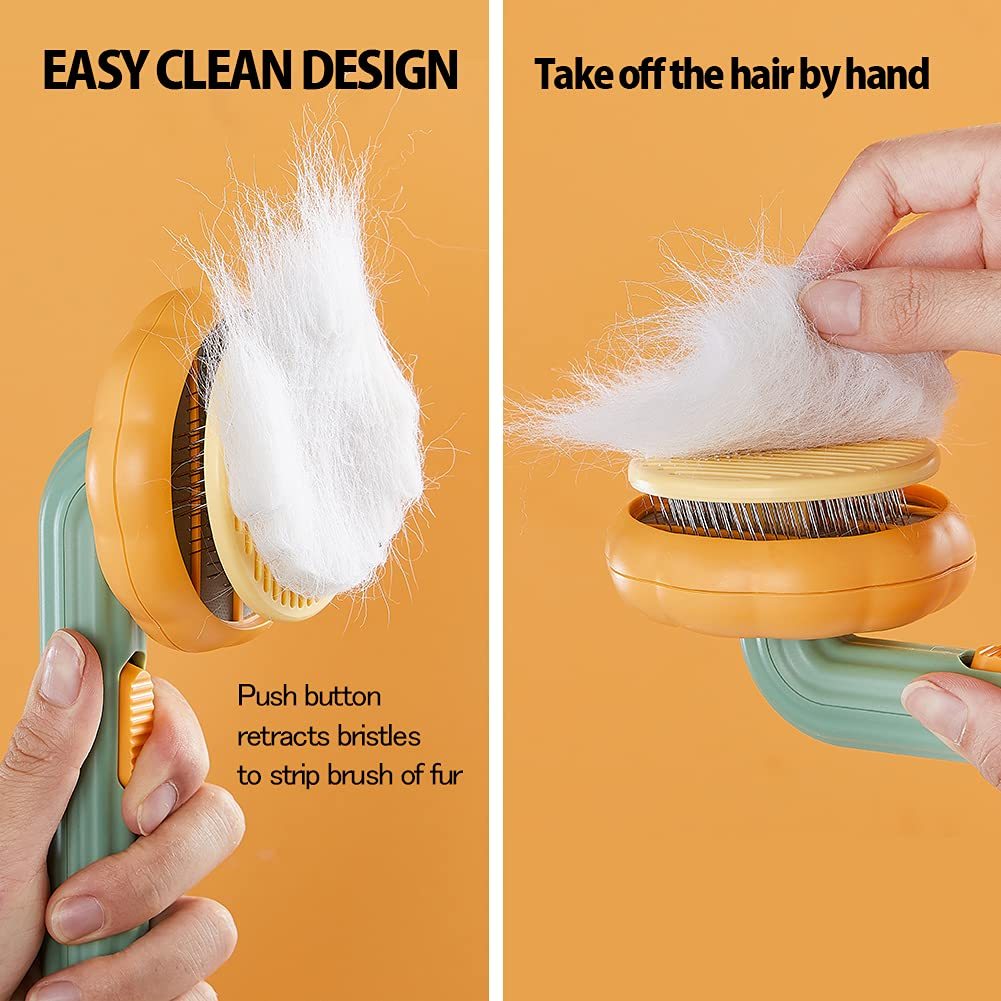 Self-Cleaning Slicker Brush for Dogs and Cats - photo 5