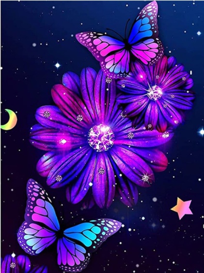 Butterfly Diamond Painting Kit - view 3