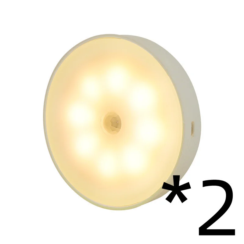 Rechargeable Motion Sensor Puck Lights, Wireless LED Night Light for Closet, Cabinet and Stairs - Image 6