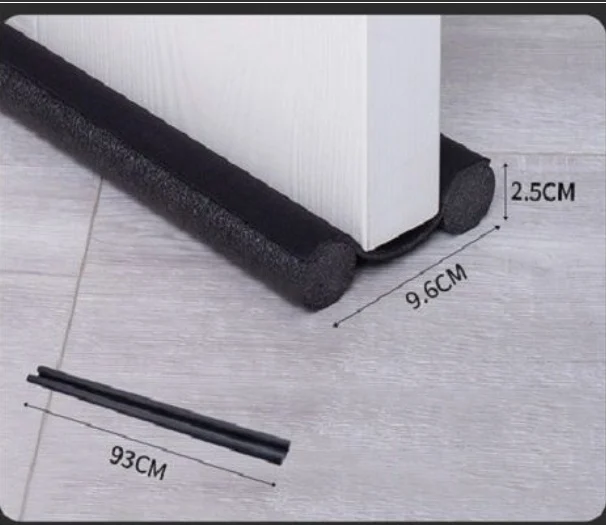 Self-Adhesive Under Door Draft Stopper Strip, Flexible Door Bottom Seal for Drafts, Dust and Noise - Image 8