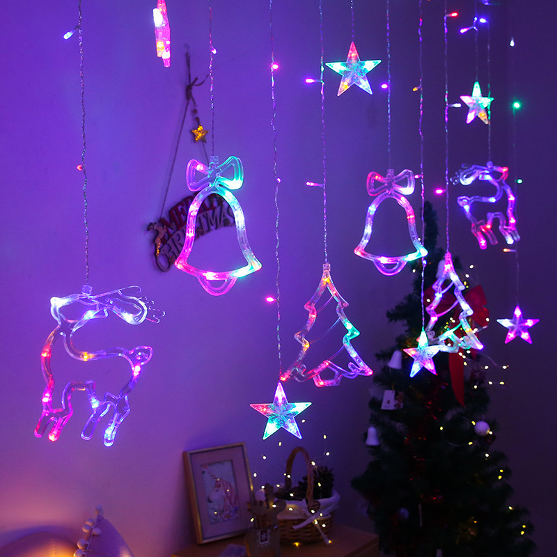 LED Curtain String Lights - view 4
