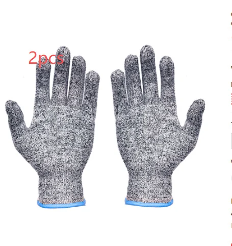 Cut-Resistant Work Gloves, HPPE Safety Gloves for Kitchen, Woodworking and Glass Handling - Image 7