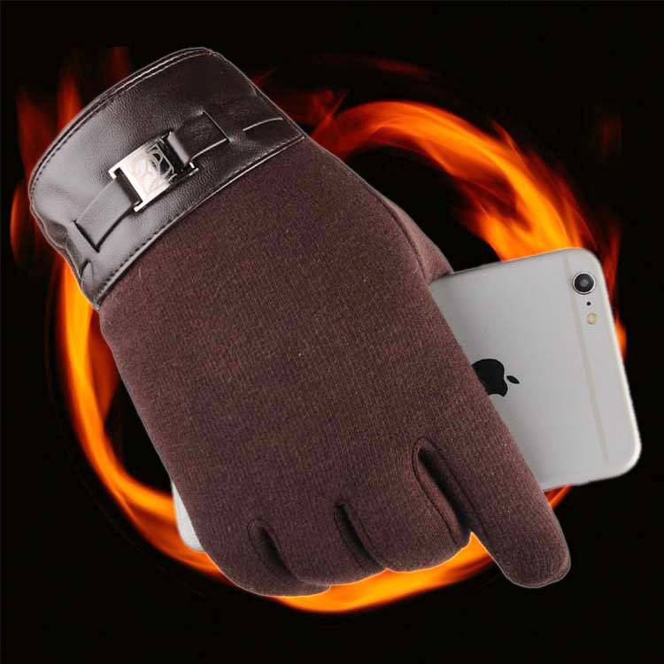 Men's Touchscreen Winter Gloves - view 3