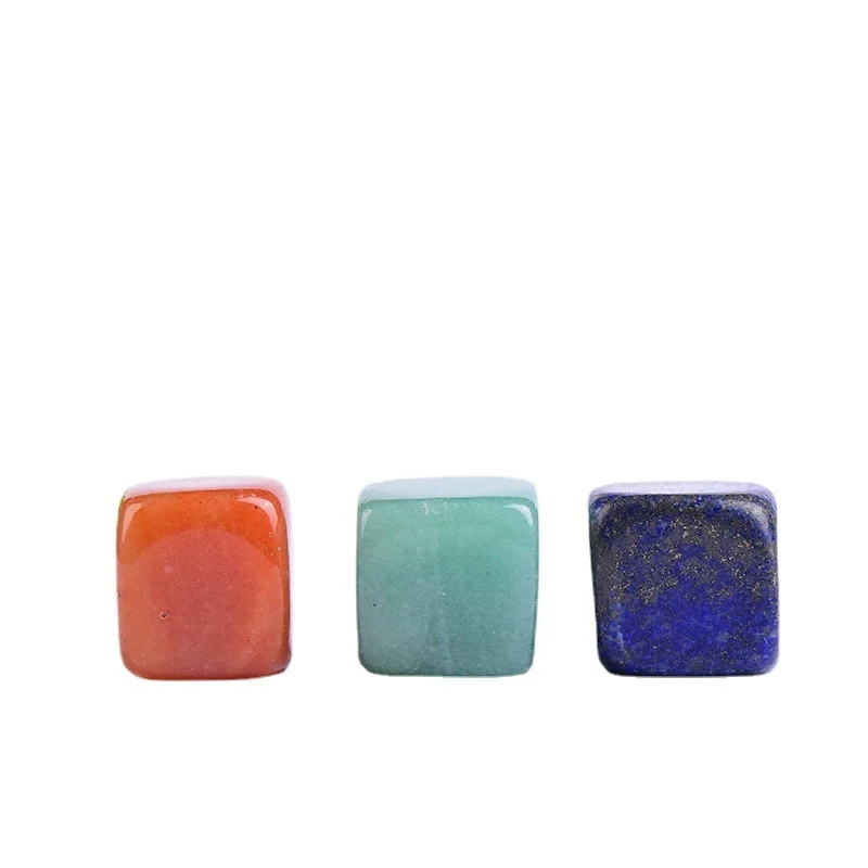 Natural Crystal Cube Aroma Stone, Polished Decor Cube for Essential Oils - Image 2