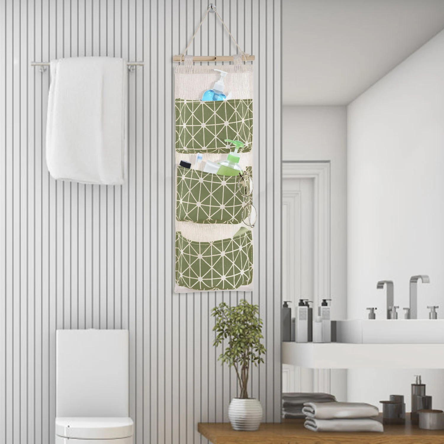 Over-the-Door Hanging Storage Bag - view 3