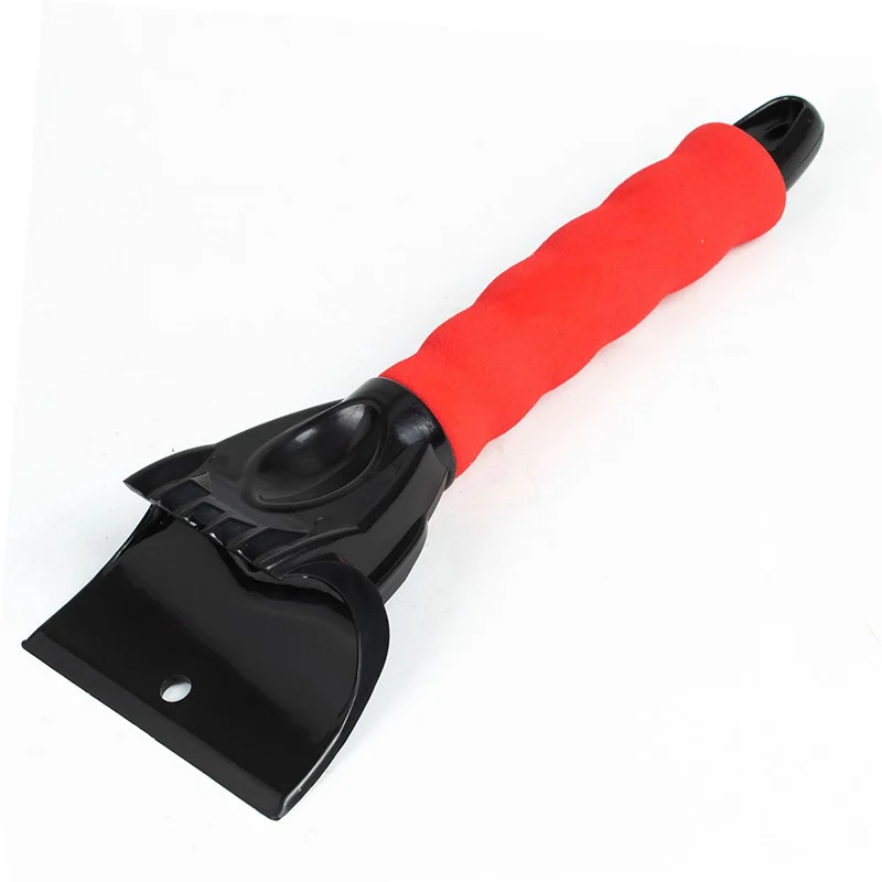 Ice Scraper with Warm Mitten, Car Windshield Snow Scraper with Fleece-Lined Glove - Image 6