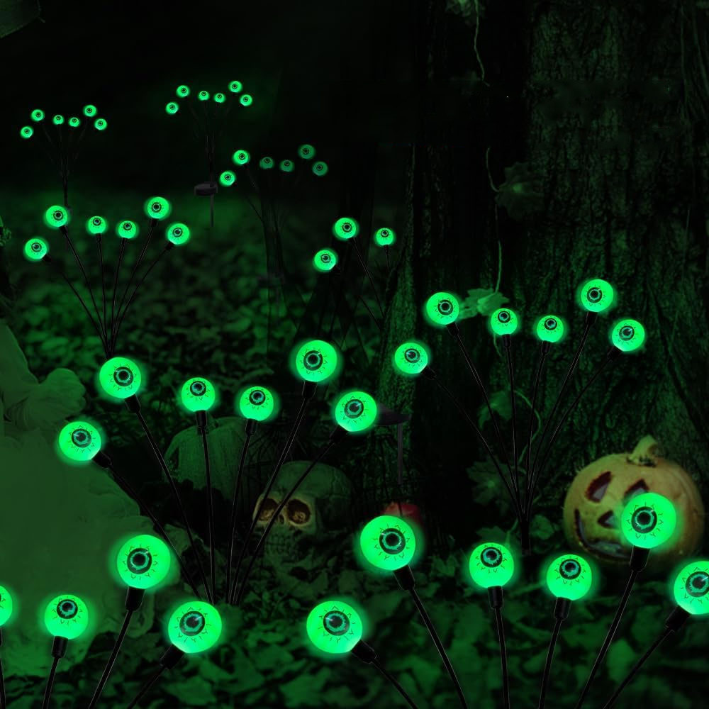 Solar Eyeball String Lights - view 2