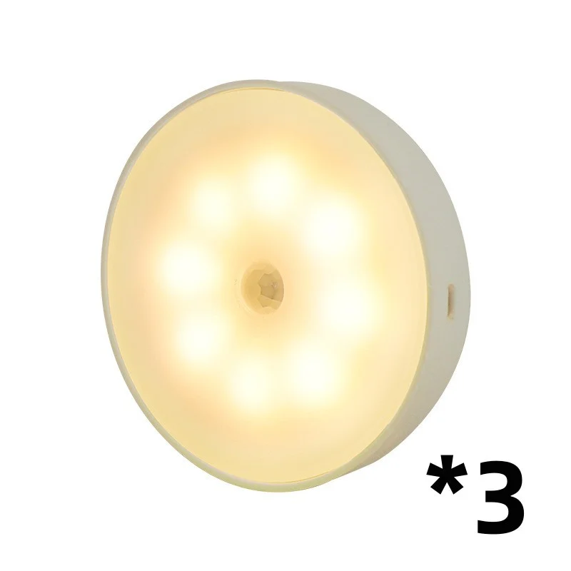 Rechargeable Motion Sensor Puck Lights, Wireless LED Night Light for Closet, Cabinet and Stairs - Image 9
