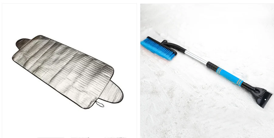 Extendable Car Snow Brush and Ice Scraper - view 7