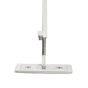 Self-Wringing Flat Mop with 4 Washable Microfiber Pads