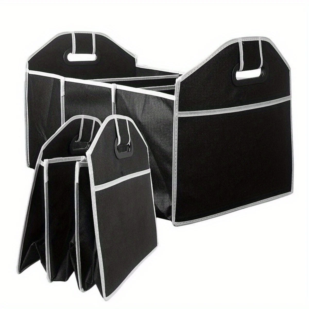 Collapsible Car Trunk Organizer with Lid - view 8