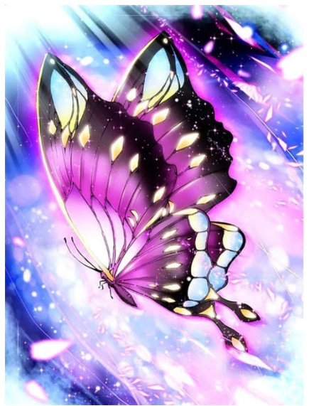 Butterfly Diamond Painting Kit - view 2