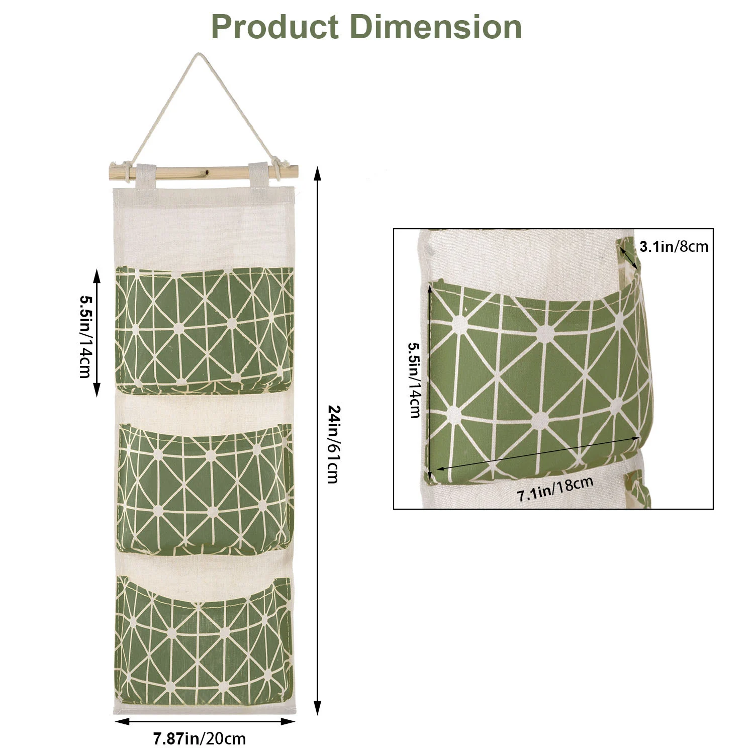 Over-the-Door Hanging Storage Bag - view 7
