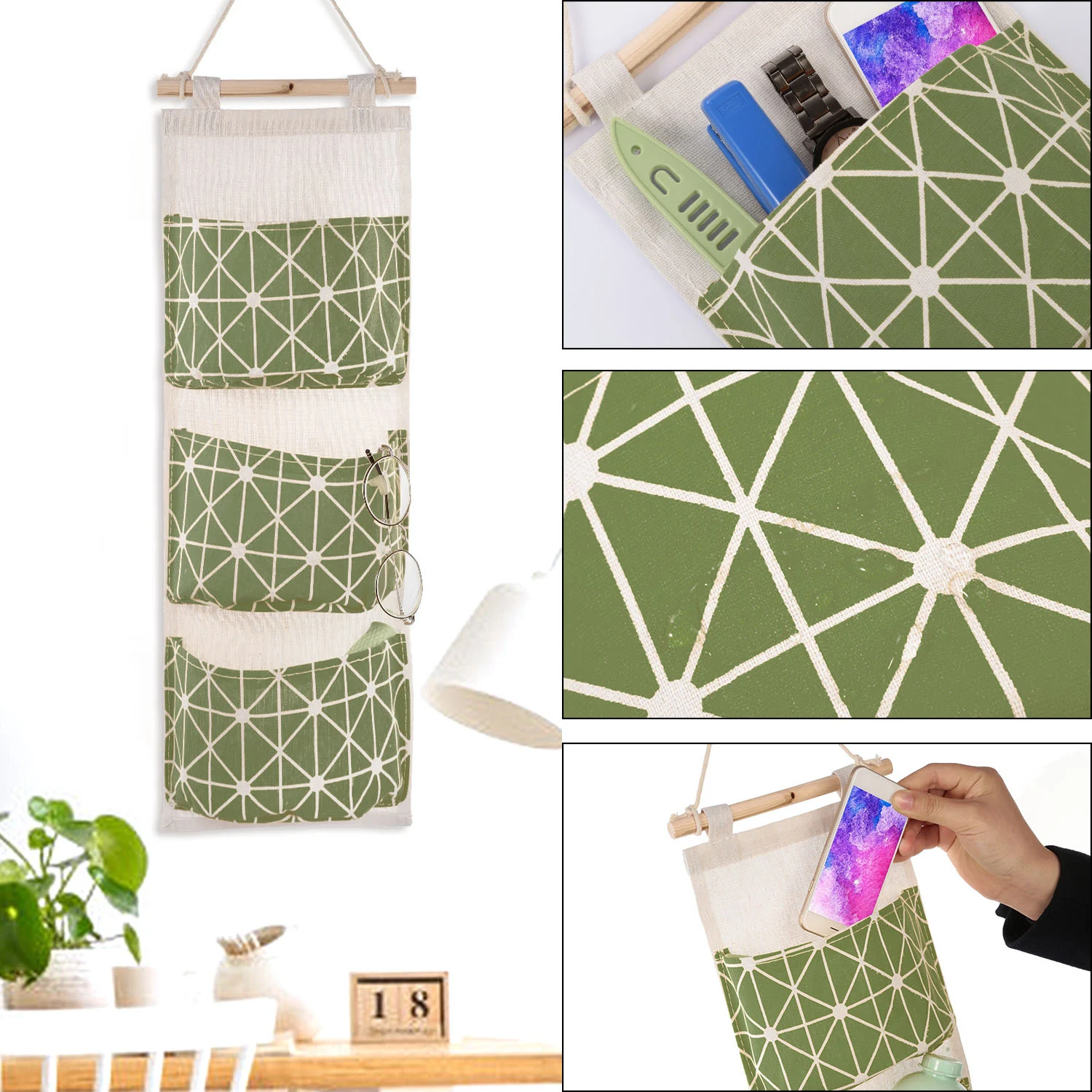 Over-the-Door Hanging Storage Bag - view 4