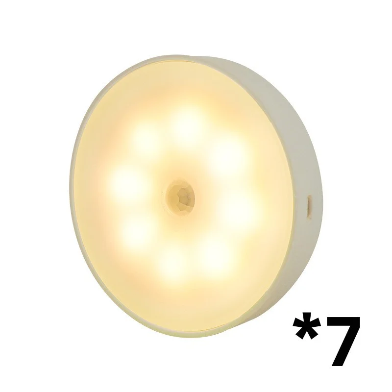 Rechargeable Motion Sensor Puck Lights, Wireless LED Night Light for Closet, Cabinet and Stairs - Image 8
