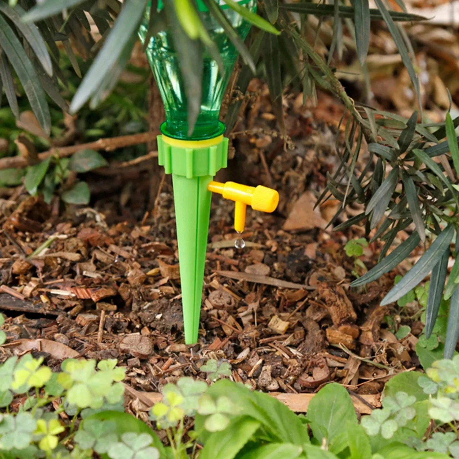 Self-Watering Plant Spikes, 24 Pack Adjustable Drip Waterers - Image 6