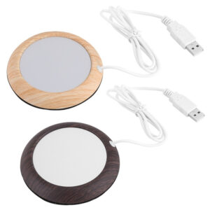 USB Wood Grain Mug Warmer