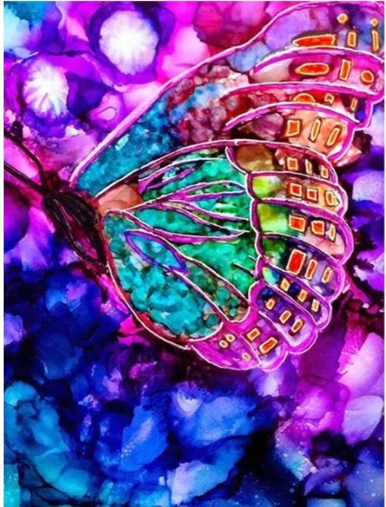 Butterfly Diamond Painting Kit - view 4