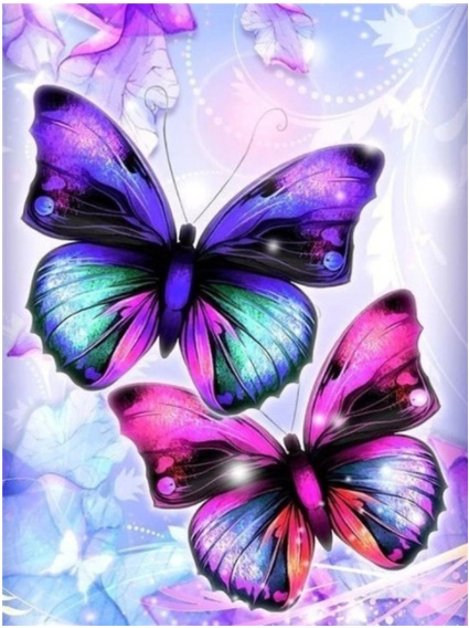 Butterfly Diamond Painting Kit - view 7