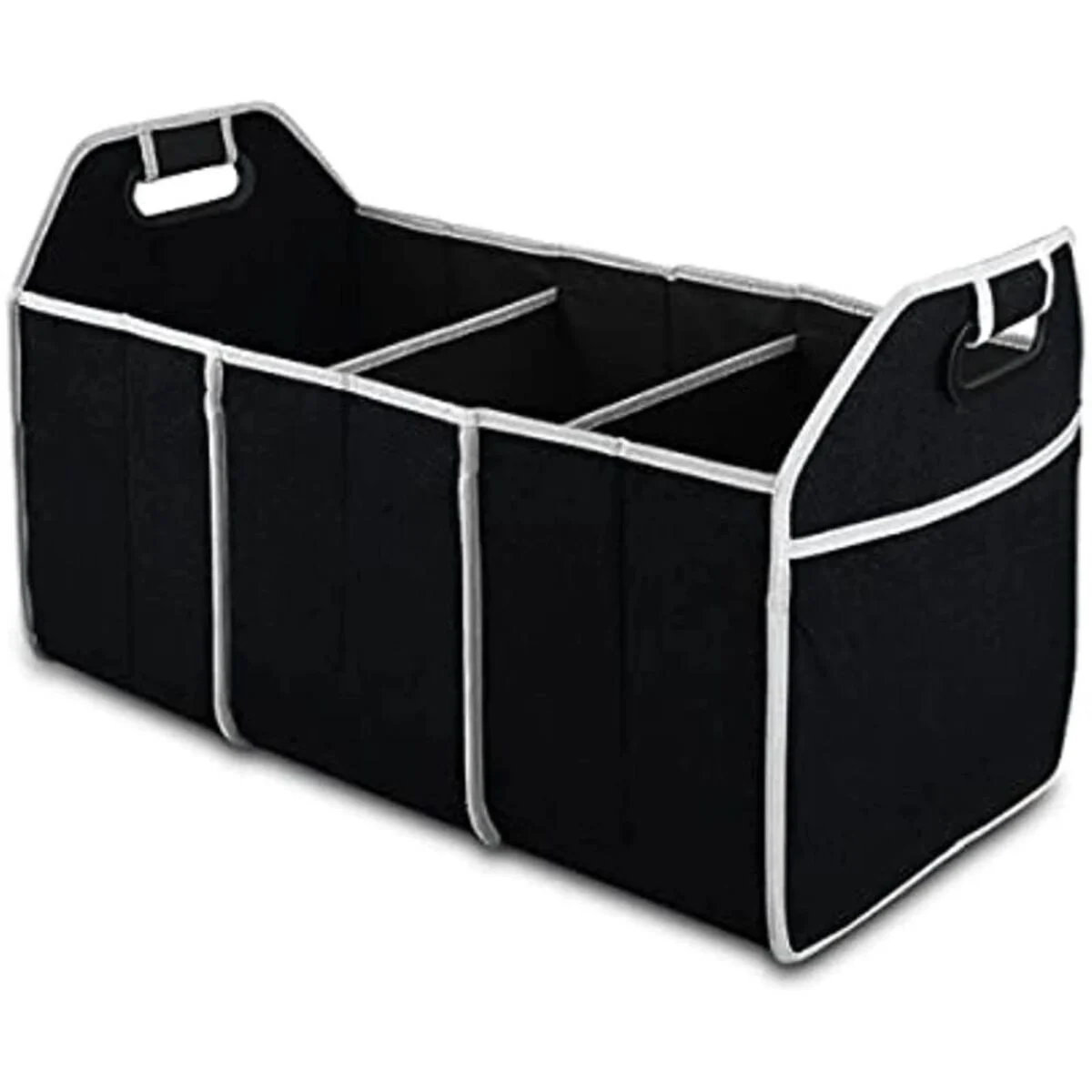 Collapsible Car Trunk Organizer with Lid - view 2